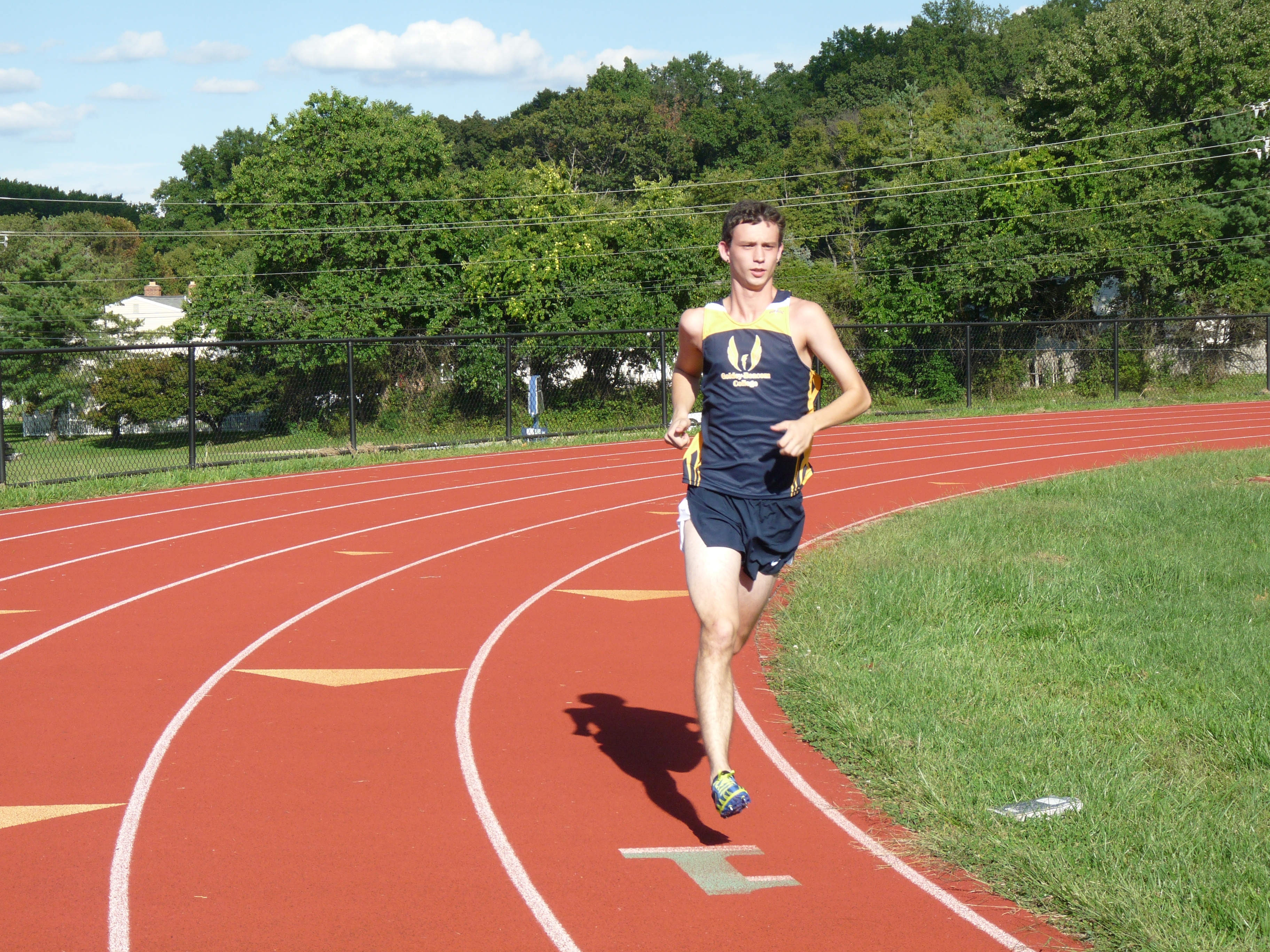 Steeplechase and 5k:Logan Jones 